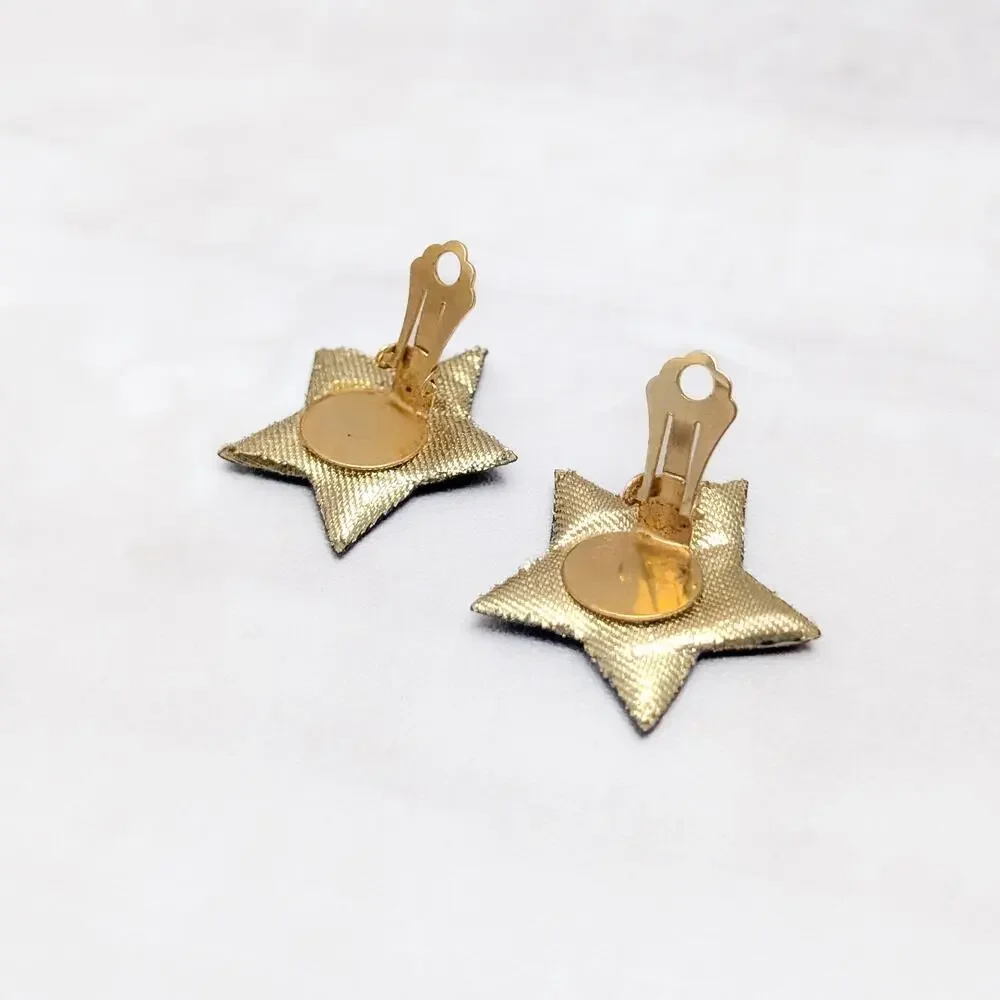 Vintage clip earrings